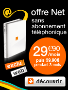 offre Net 29,90&euro;/mois pendant 3 mois