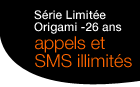 serie limit&eacute;e -26 ans origami