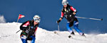 en ville course de ski extr&ecirc;me
